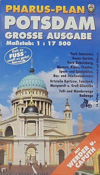 Pharus-Plan: Potsdam - Große Ausgabe